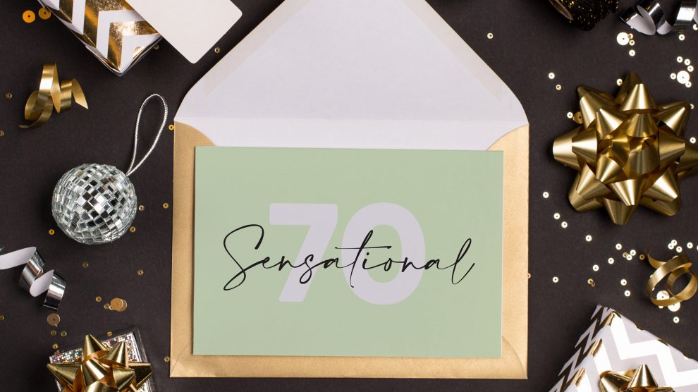 70th ‘Sensational 70’ mint + silver