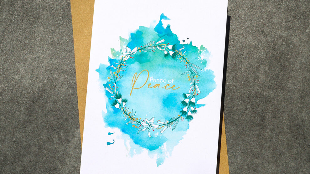 5x Christmas card set – Isaiah 9:6