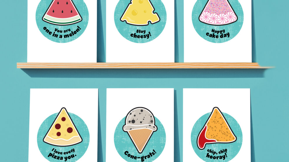 Print at Home: Tasty Triangles gift cards
